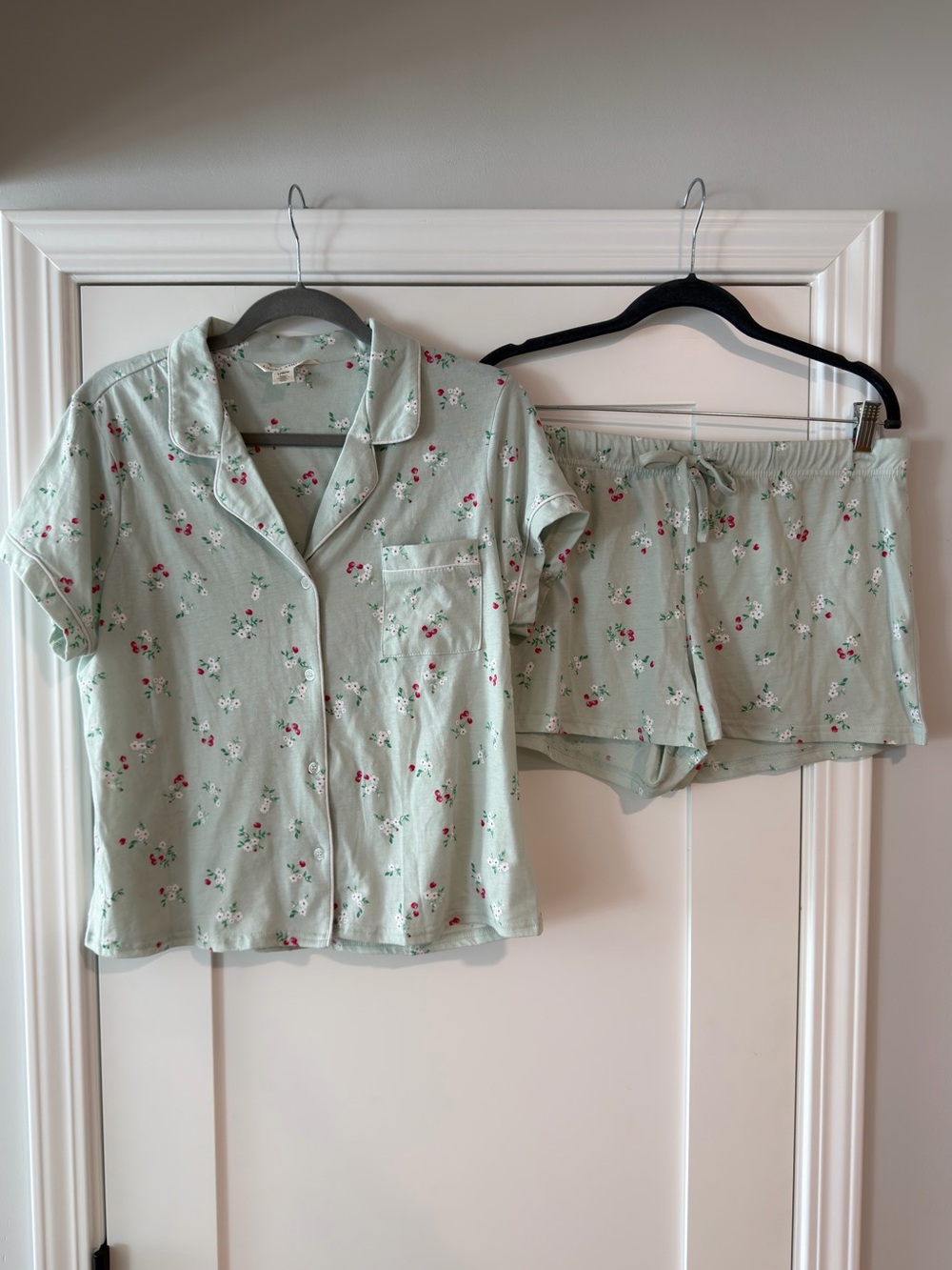 Laura Ashley Floral Short Sleeve Pajama Set